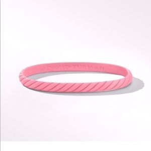 David Yurman Pink Breast Cancer Bracelet 6mm, Size XS/S
